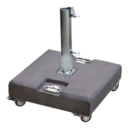 Piastra in cemento grigio