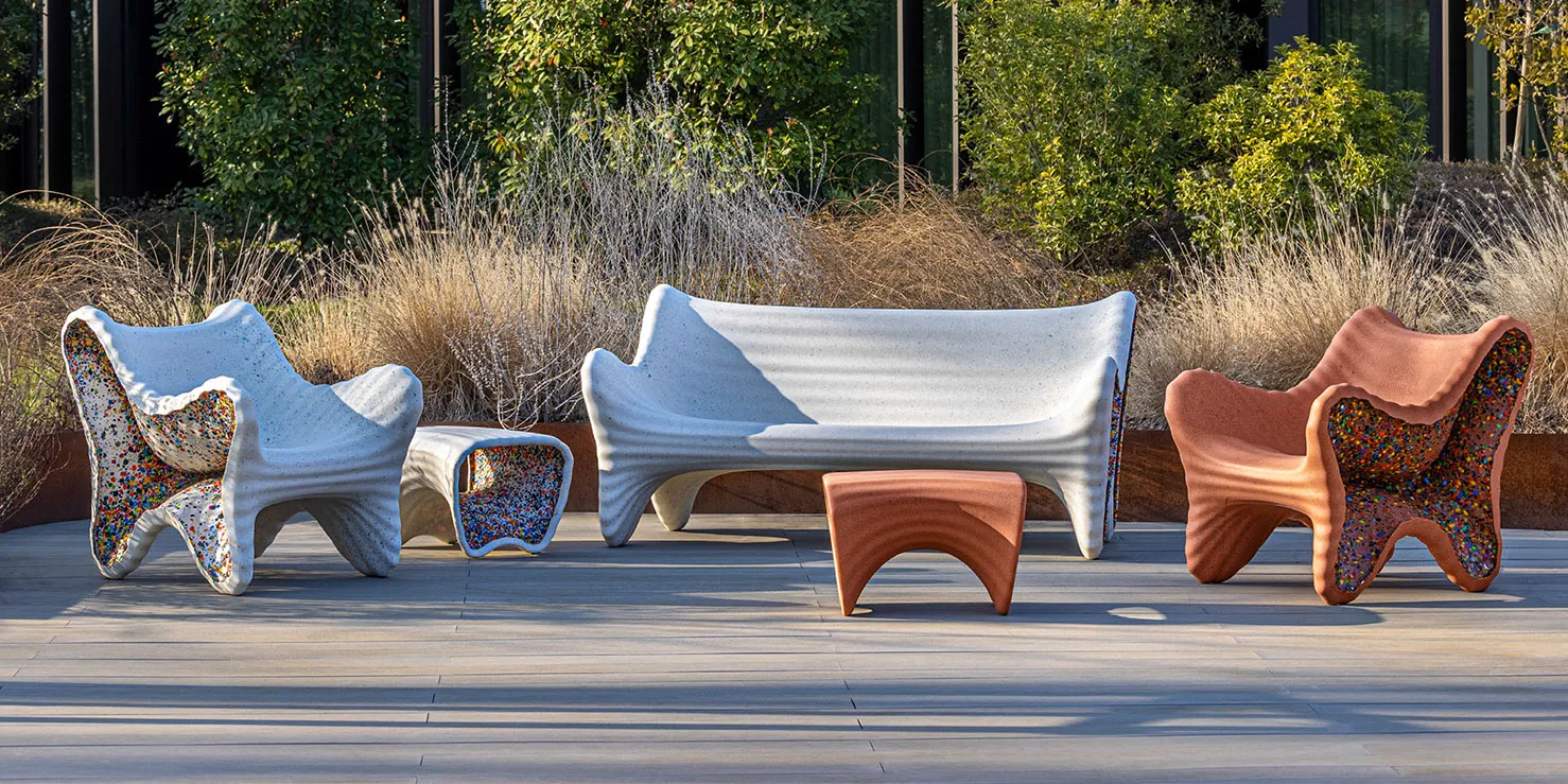 La collezione In-Side di Magis, design Thomas Heatherwick