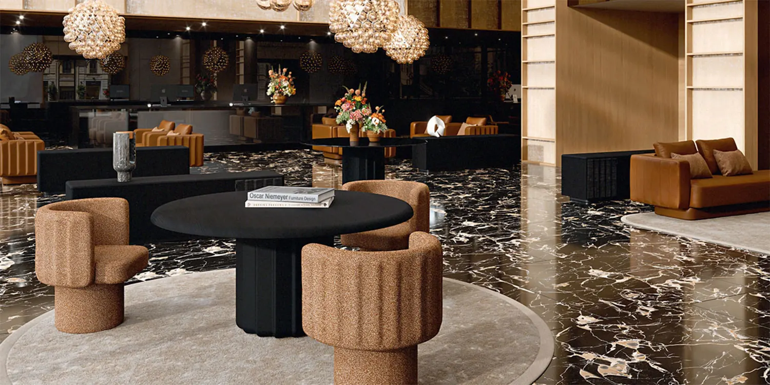 Una lounge che fa sentire come a casa