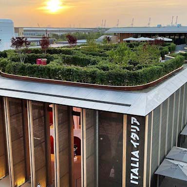 Scolaro all'expo 2025 di Osaka